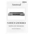 AMSTRAD SRD2000 Manual de Servicio